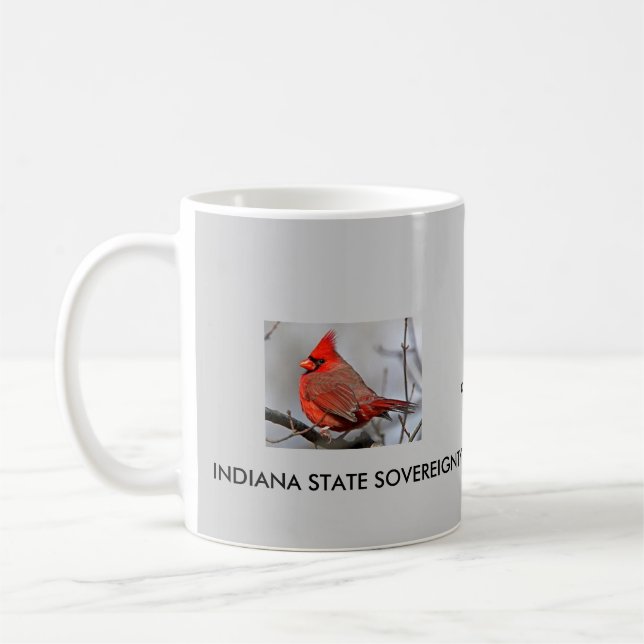 Caneca De Café COPO de iNDIANA 10o AMMEMDMENT (Esquerda)