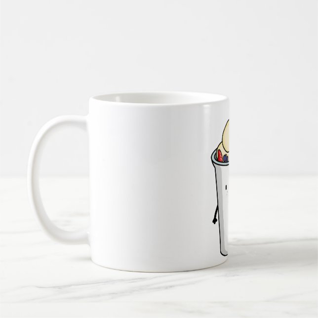 Caneca De Café Copo de Iogurte Kawaii (Esquerda)