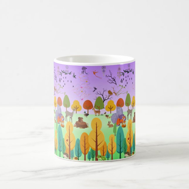 Caneca De Café Copo de outono (Centro)