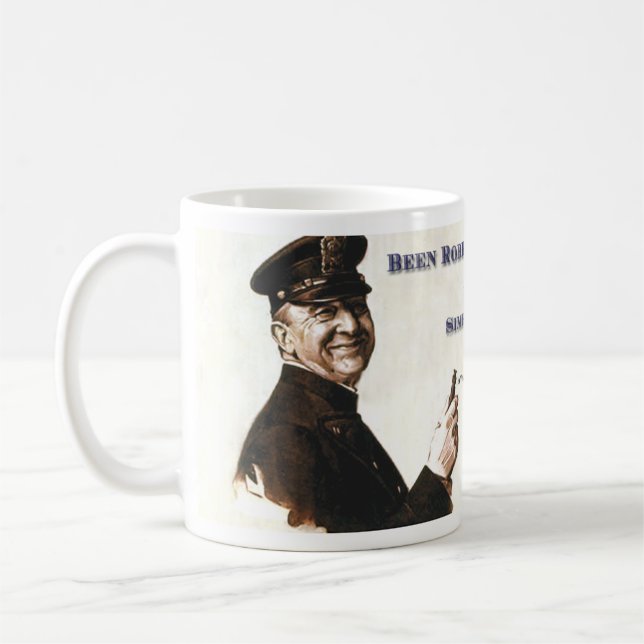 Caneca De Café Copo de Polícia (Esquerda)