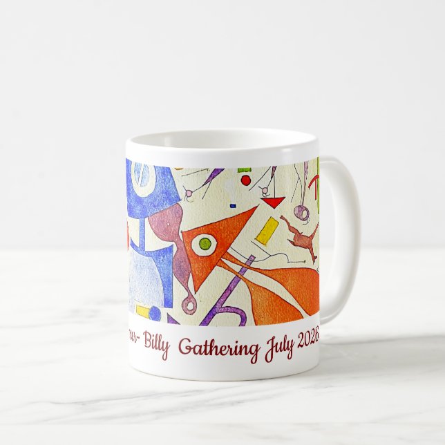 Caneca De Café Copo de reunião de verão de Billy 2026 (Frente Esquerda)