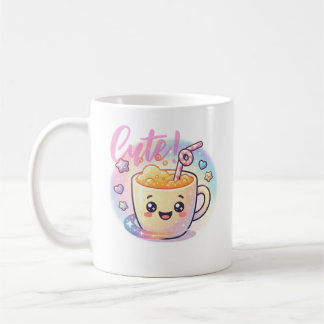 Caneca De Café copo de suco sorridente