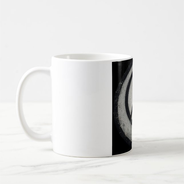 Caneca De Café Copo de Tinta Residual (Esquerda)