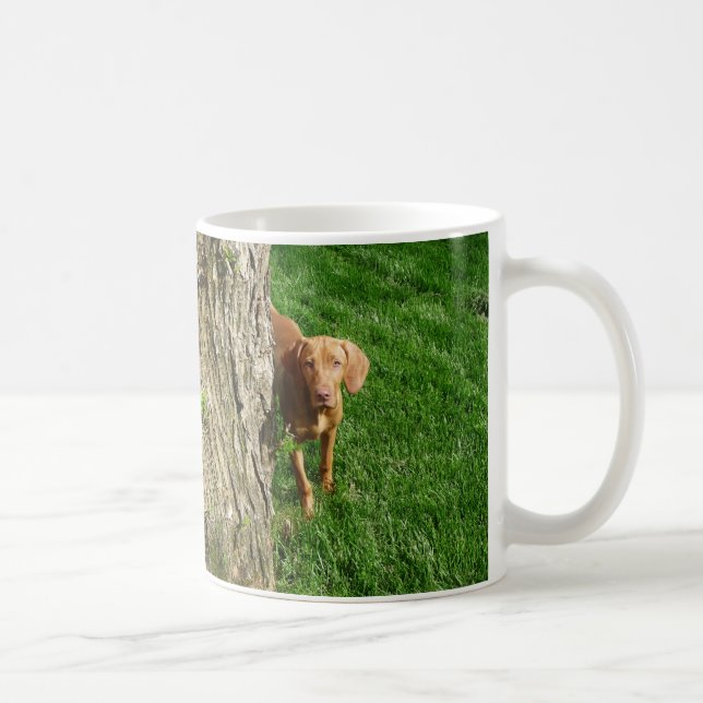 Caneca De Café Copo de Vizsla (Direita)