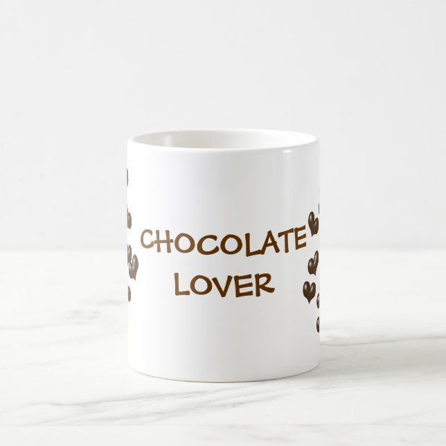 Caneca De Café Copo do amante do chocolate (Centro)