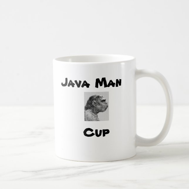 Caneca De Café Copo do homem de Java (Direita)