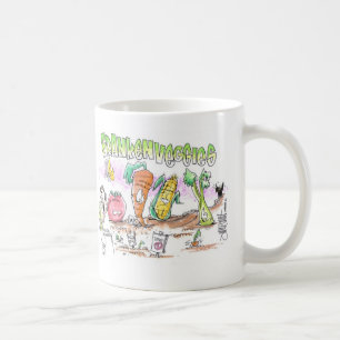 Caneca De Café Copo dos vegetarianos de Franken