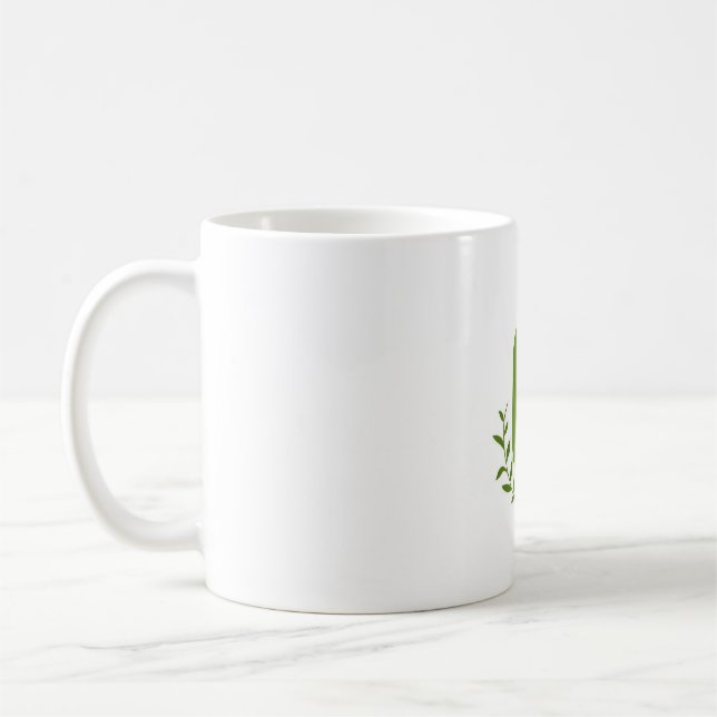 Caneca De Café Copo elegante de bebida de matcha (Esquerda)