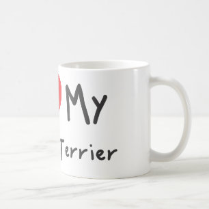 Caneca De Café Copo eu amo meu Airedale Terrier