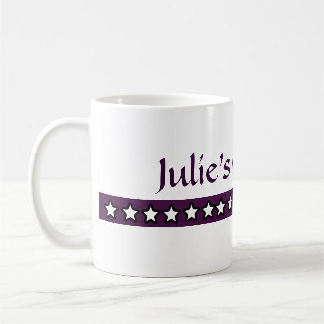 Caneca De Café Copo feito sob encomenda de Julie do chá (Esquerda)