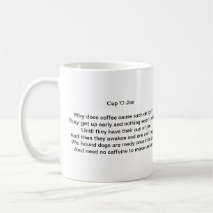Caneca De Café Copo 'O Joe