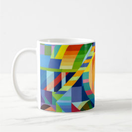 Caneca De Café Copo pintura com cores de água