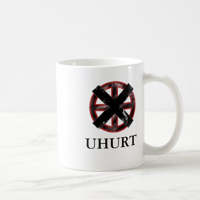 Caneca De Café Copo ubíquo de dano [UHURT] (Direita)