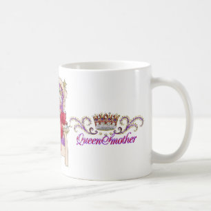 Caneca De Café copo vermelho da rainha do chapéu - personalizado