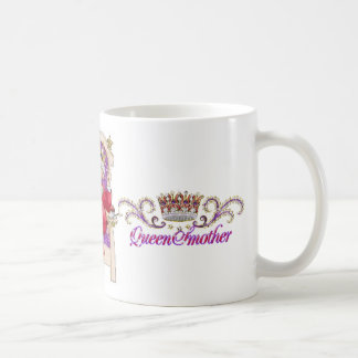 Caneca De Café copo vermelho da rainha do chapéu - personalizado