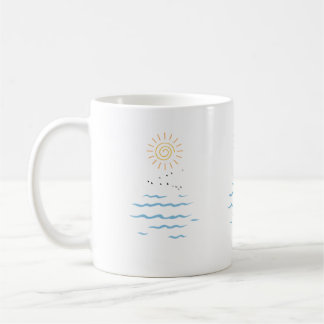 Caneca De Café copos-do-mar