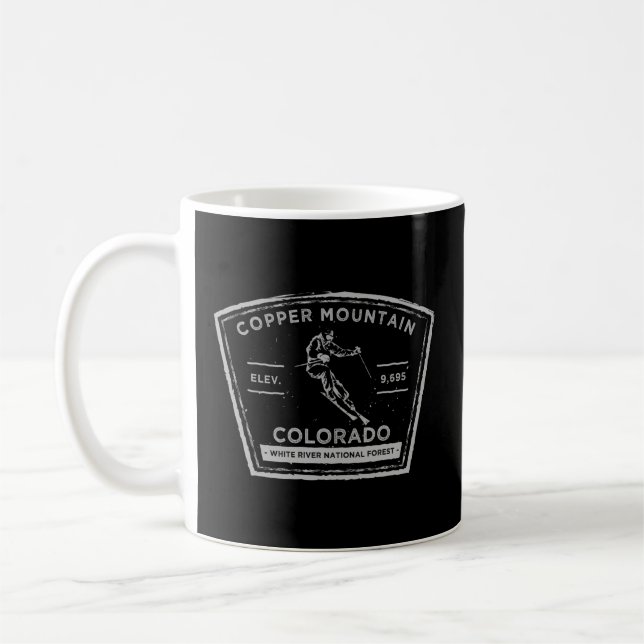 Caneca De Café Copper Mountain Colorado (Esquerda)