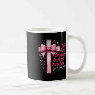 Caneca De Café Coquete Jesus Valentino Cruz Arco Amor Cristão 
