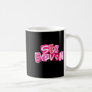 Caneca De Café Coquete Seis Sete Valentinha Dizer Divertido 67 Me