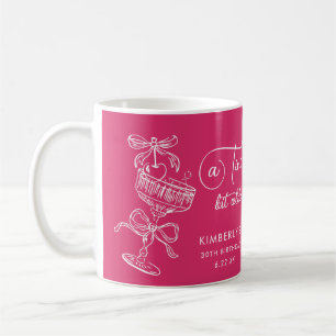 Caneca De Café Coquetel Moderno Um Pouco Mais Velho Aniversário d