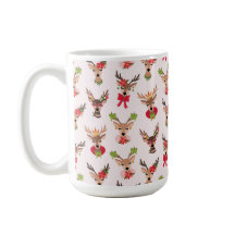 Coquette Christmas Preppy Reindeer