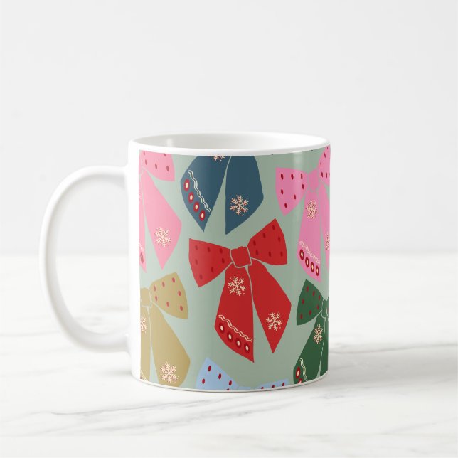 Caneca De Café Coquette de Arcos de Natal (Esquerda)