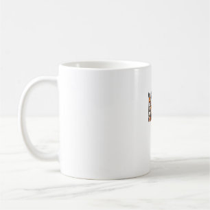 Caneca De Café Coquette Halloween Gatinho Fofo Arcos Abóbora Temp