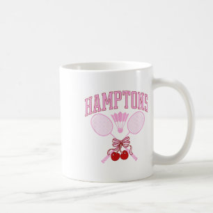 Caneca De Café Coquette Hamptons Badminton Preppy Vintage Soft Gi