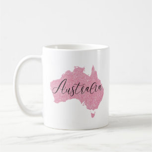 Caneca De Café Cor Brilhante do País Austrália