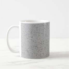 Caneca De Café Cor de Cinza Simples