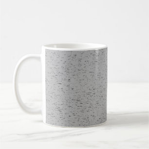 Caneca De Café Cor de Cinza Simples