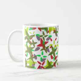 Caneca De Café Cor de Natal brilhante