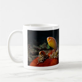 Caneca de café cor-de-rosa de Clownfish da