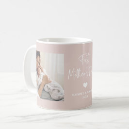 Caneca De Café Cor-de-rosa | Dois Dias de as mães Fotografados