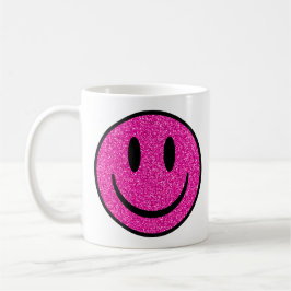 Caneca De Café Cor-de-rosa - Sorriso brilhante