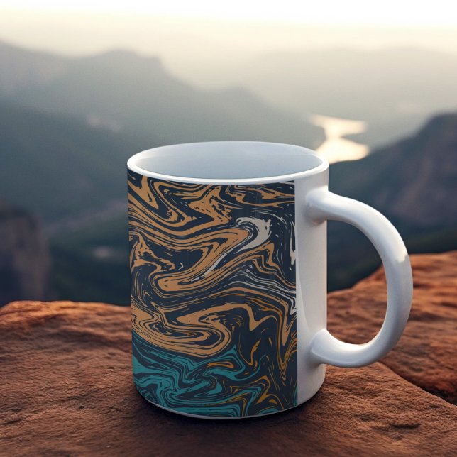 Caneca De Café Cor do Azulejo Marble (mugs and cups)