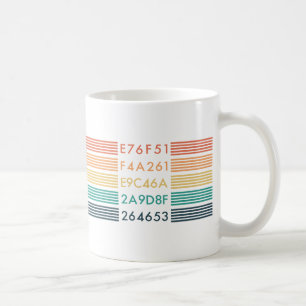 CANECA DE CAFÉ COR PALETTE MUG A001