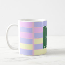 Caneca De Café Cor pastel moderna