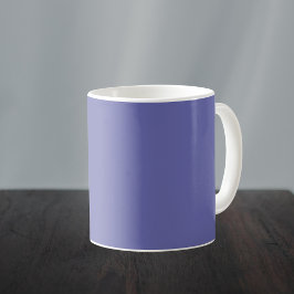 Caneca De Café Cor Sólida do Periwinkle