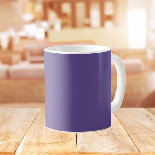 Caneca De Café Cor Sólida Puro Ultra Violeta