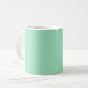 Caneca De Café Cor Sólida Verde do Seafoam