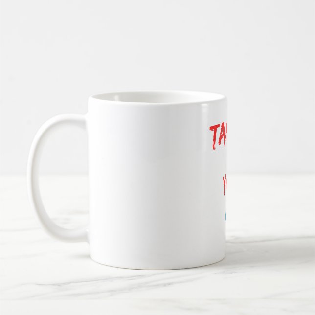 Caneca De Café Coração Abraçar Mug (Esquerda)