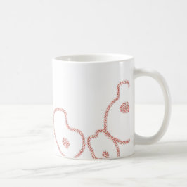 CANECA DE CAFÉ "CORAÇÃO AO CORAÇÃO"