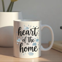Coração da Casa | Mug de Nome Personalizado