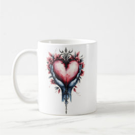 Caneca De Café Coração da Magia Silenciosa