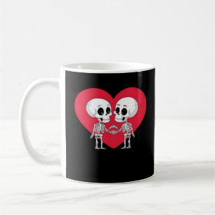 Caneca De Café Coração da Mão Engraçado pelo dia de os namorados