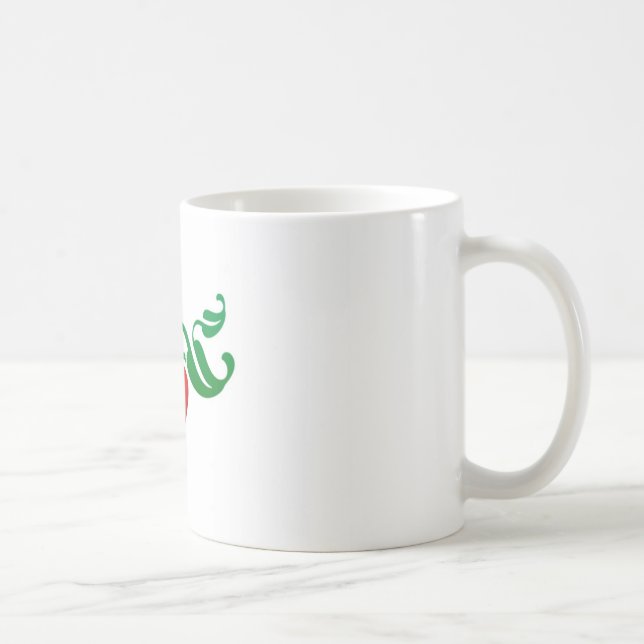 Caneca De Café coração da morango (Direita)