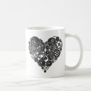 Caneca De Café Coração das cinzas