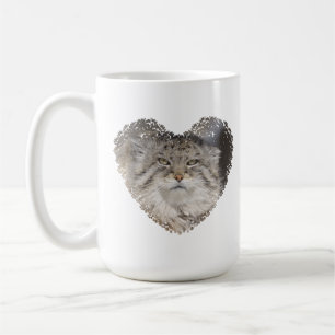 Caneca De Café Coração de Gato de Palas