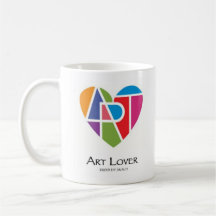 Coração de Lover's Heart® Art Lover's Heart Mug